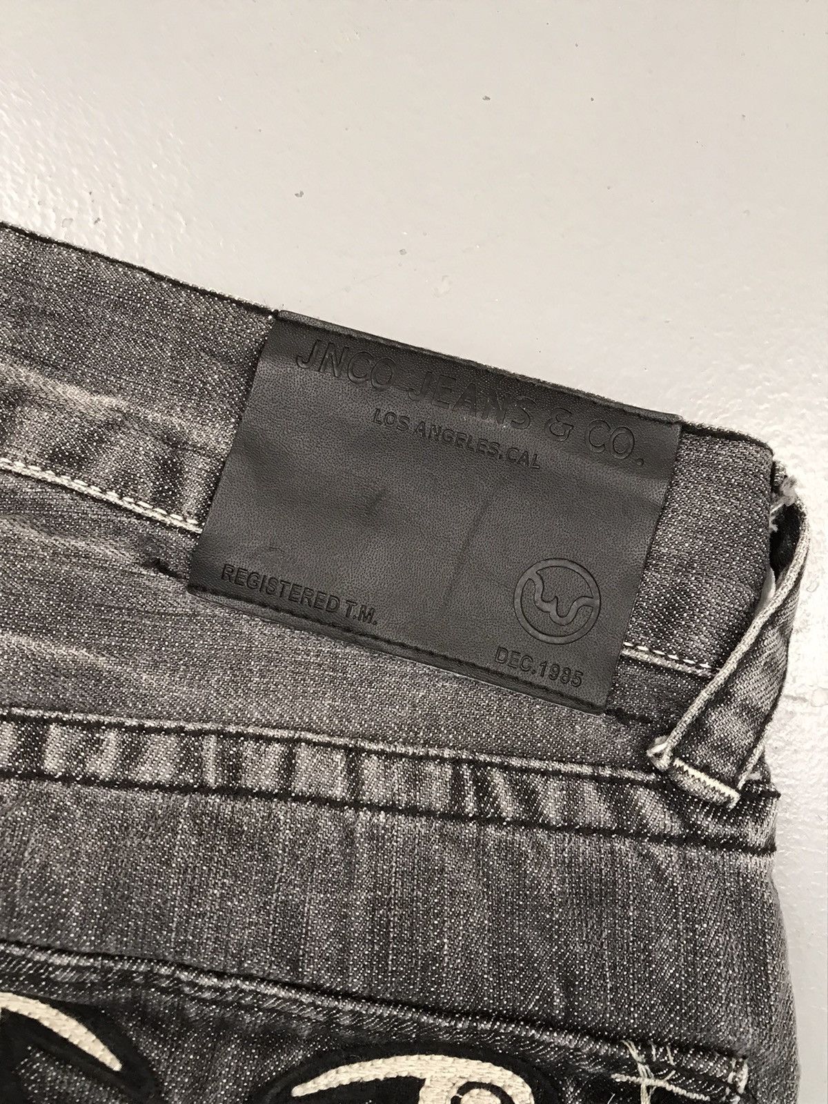 JNCO × Southpole × Vintage Vintage 90s Jnco cloves embroidered denim Size US 31 - 12 Thumbnail