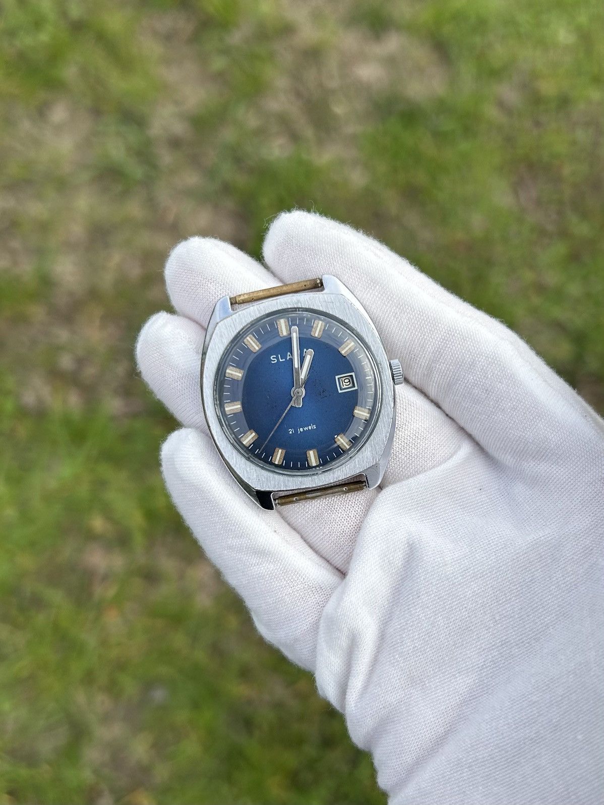 Vintage Vintage Slava Watch USSR Soviet Mechanical Authentic 1980s Size ONE SIZE - 17 Thumbnail