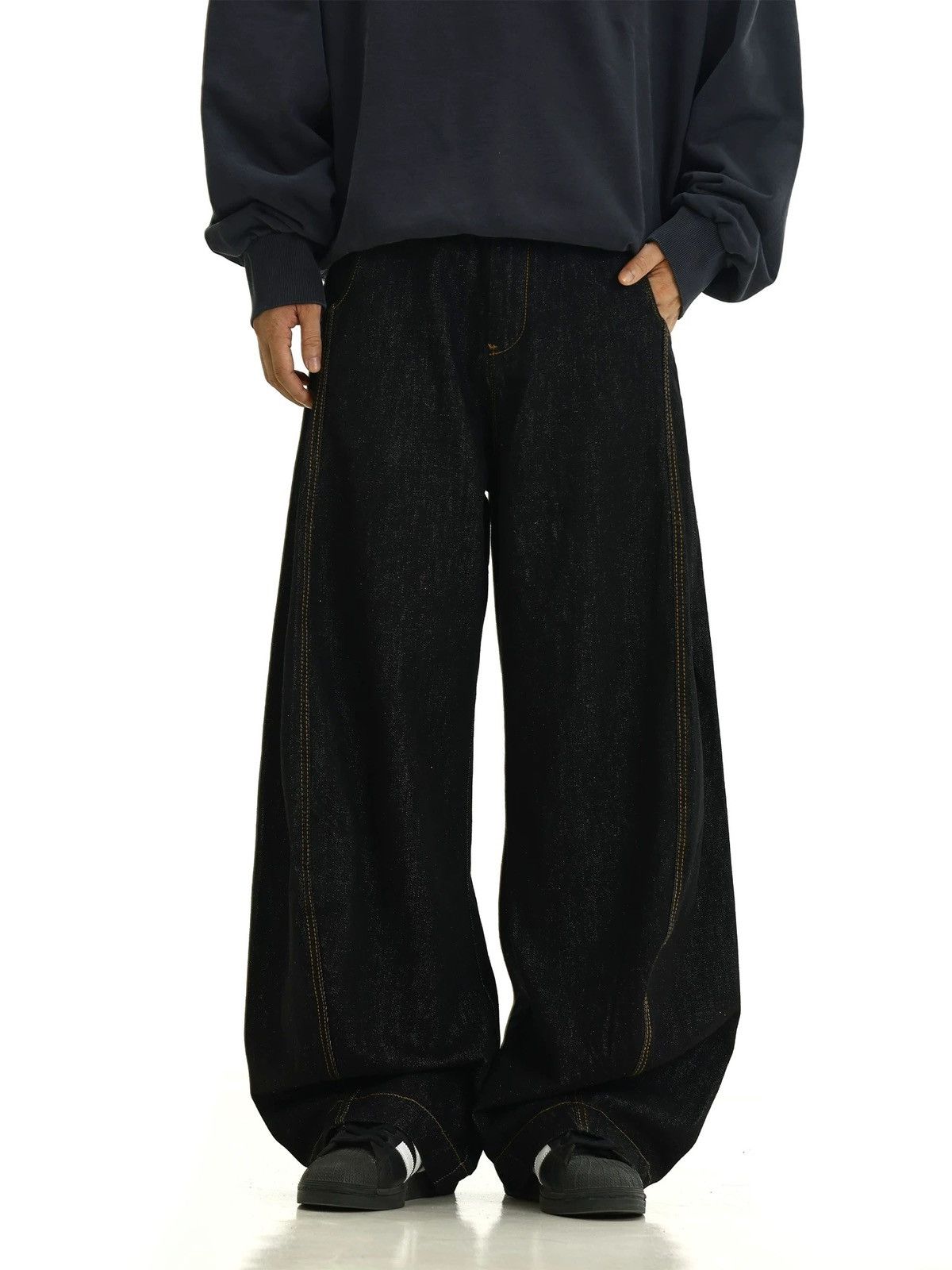 Japanese Brand × Vintage Retro punk pants Size US 32 / EU 48 - 2 Thumbnail