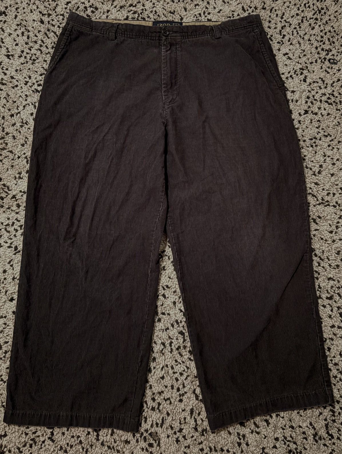 Empyre × Izod × Vintage Vintage IZOD Black Corduroy Pants - 40W x 30L Size US 40 / EU 56 - 2 Thumbnail
