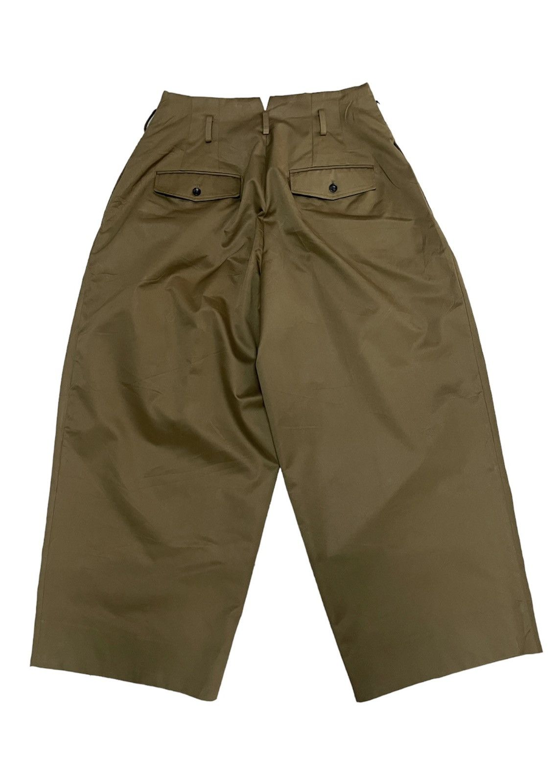 GU GU x And Beautiful People - Tuck Wide Pant Size US 30 / EU 46 - 2 Thumbnail