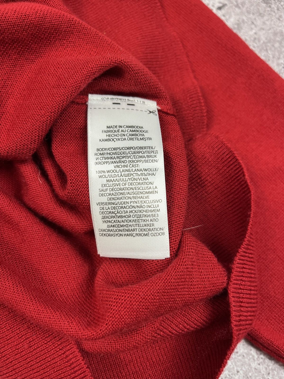 Polo Ralph Lauren Slim Fit Washable Merino Wool Sweater Size US S / EU 44-46 / 1 - 6 Thumbnail