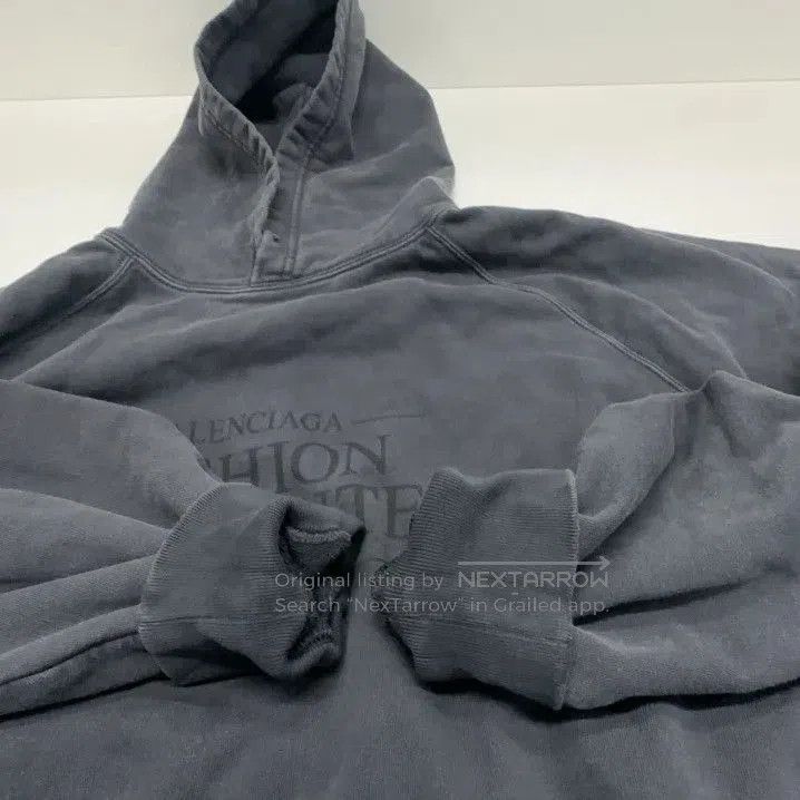 Balenciaga Balenciaga Black Logo Print Casual Hoodie. Size US M / EU 48-50 / 2 - 9 Thumbnail