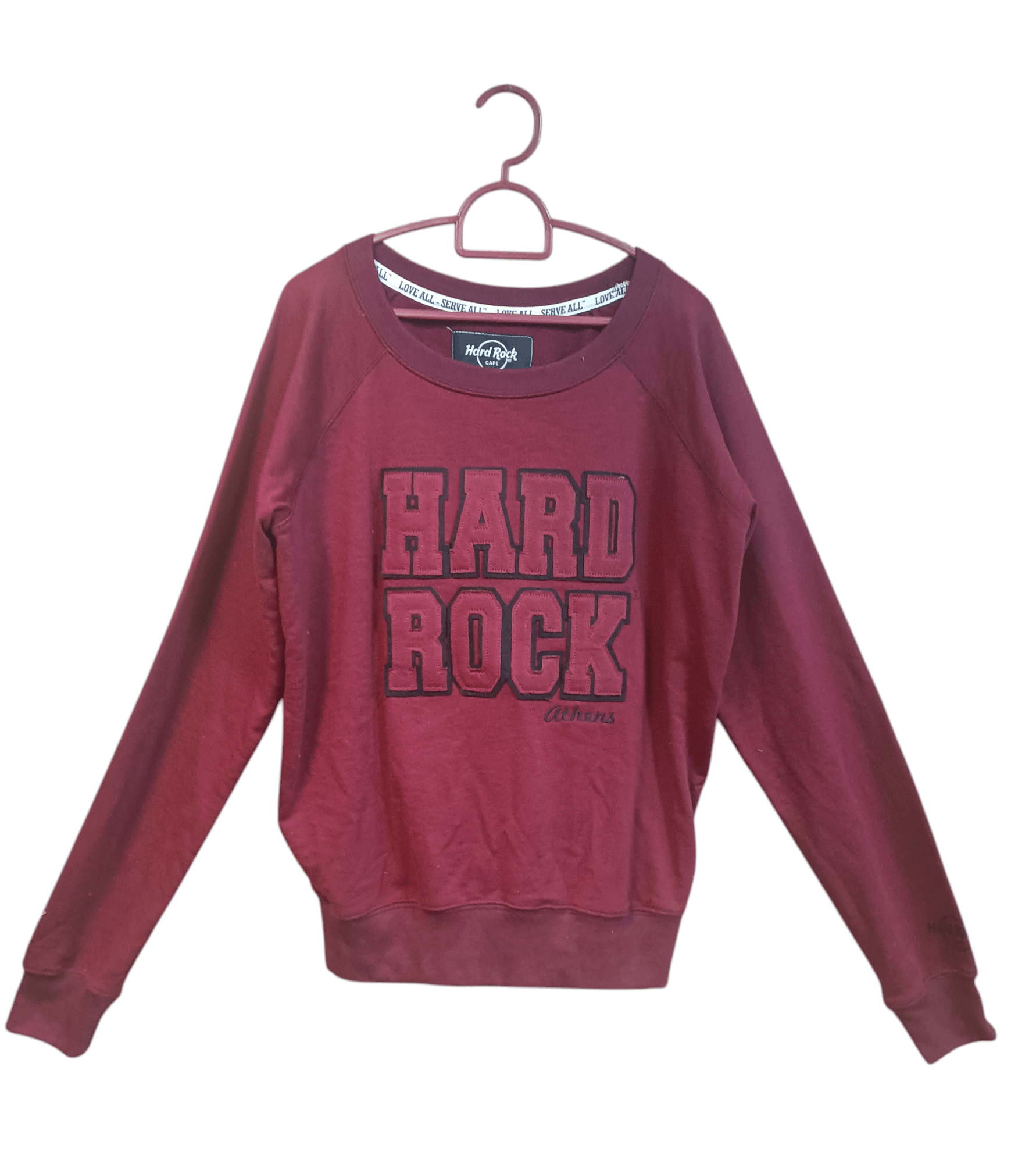 Hard Rock Cafe × Vintage Vintage HRC Athens Big Spellout made in UAE Size US L / EU 52-54 / 3 - 1 Thumbnail