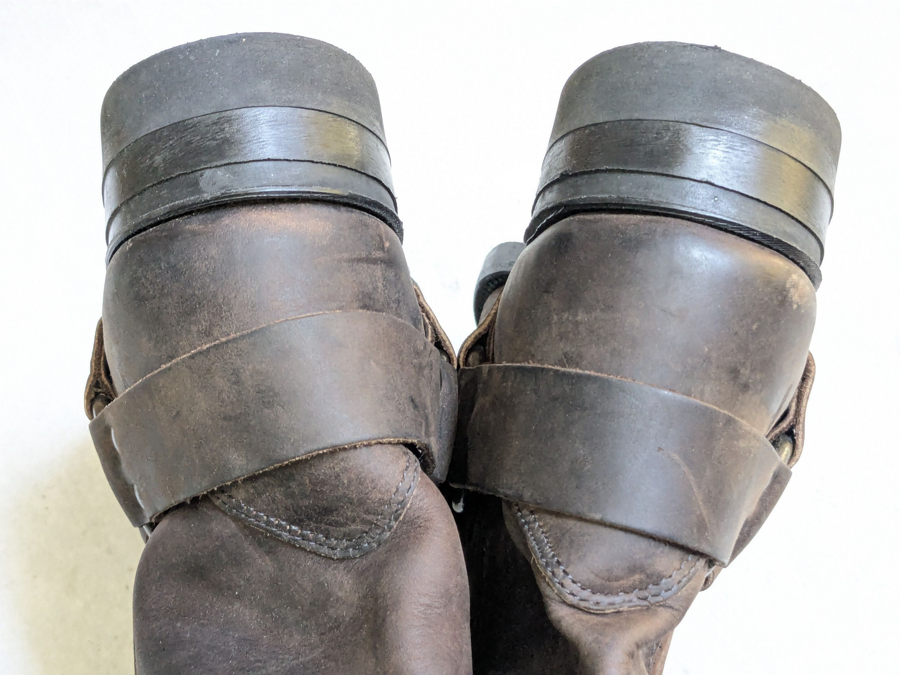 Frye Frye Harness Boots Brown Leather 11 M Buckle Strap Size US 11 / EU 44 - 14 Thumbnail