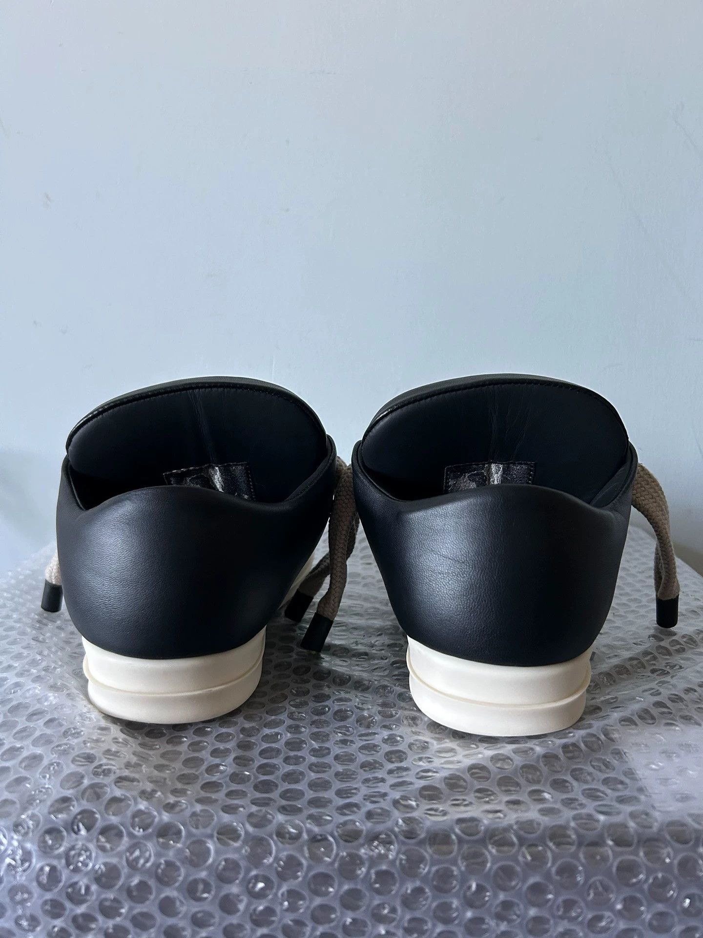 Rick Owens Rick Owens Black Chubby Low-Top Converse Sneakers Size US 6.5 / IT 36.5 - 3 Thumbnail