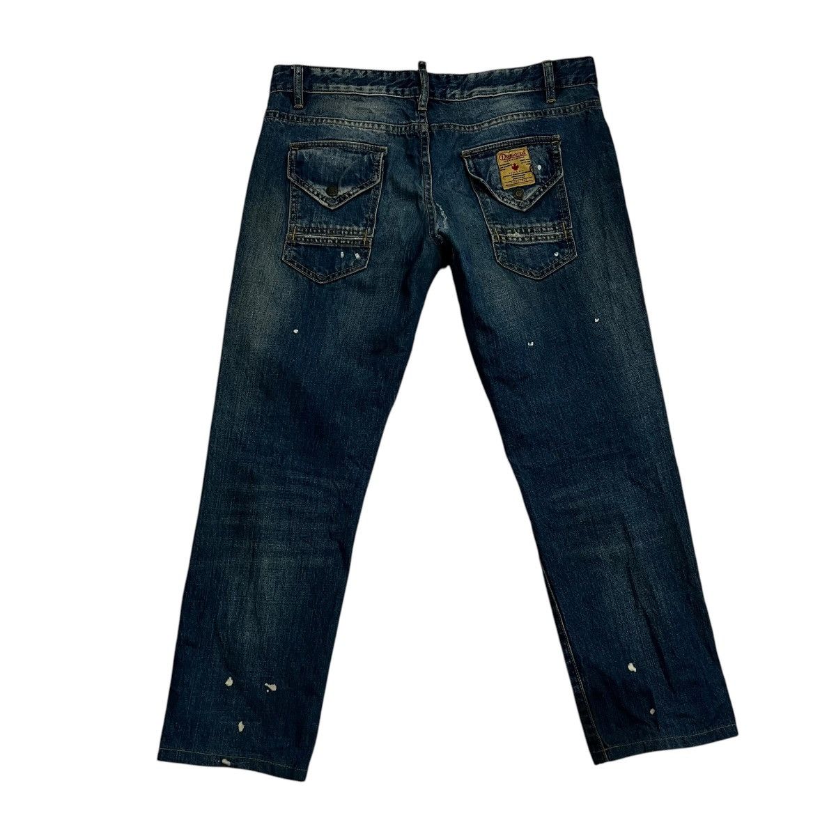 Dsquared2 Vintage Dsquared2 Distressed Art Denim Jeans Size 34" / US 12 / IT 48 - 9 Thumbnail