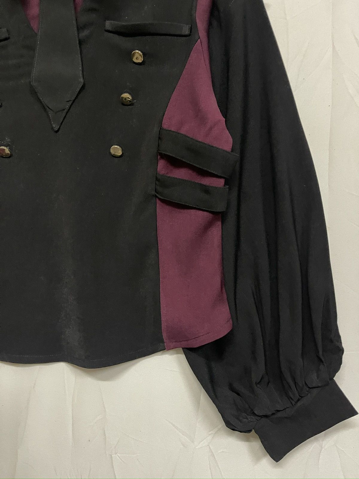 Vintage OFFER‼️Grail‼️gothic avant grade ballon sleeve blouse Size M / US 6-8 / IT 42-44 - 3 Thumbnail