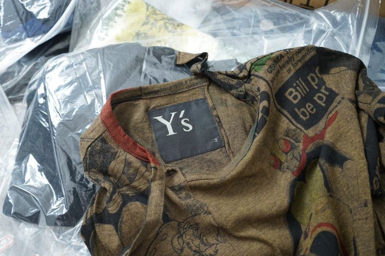 Yohji Yamamoto Yohji Yamamoto Yohji Yamamoto Comic Print Short Sleeve T-S Size US M / EU 48-50 / 2 - 8 Thumbnail