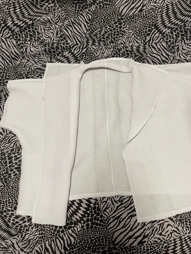 Issey Miyake issey miyake size:one size Short-sleeved button-down cardig Size M / US 6-8 / IT 42-44 - 8 Thumbnail