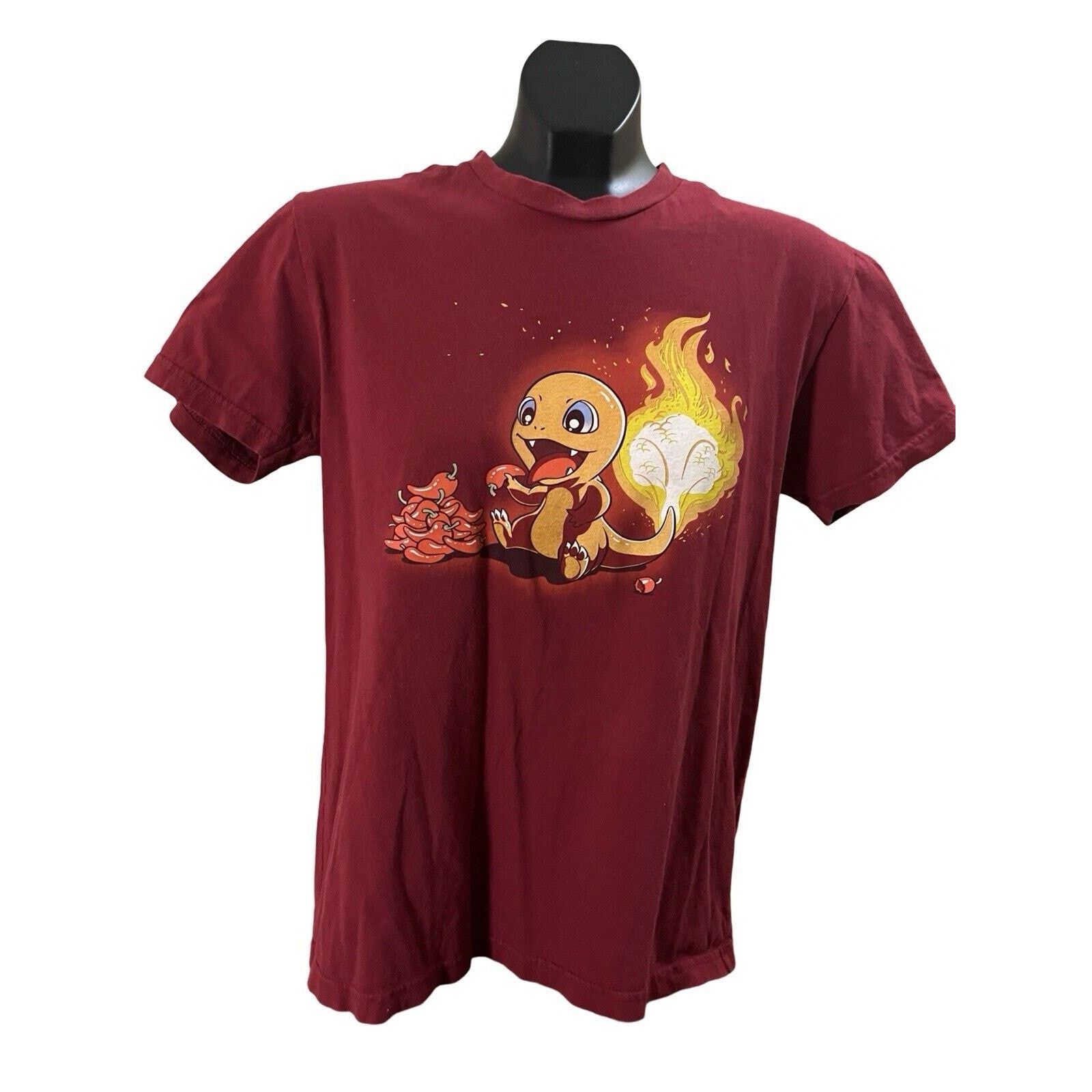 Next Level Pokémon Charmander Fire Graphic Tee – Size Small Size US S / EU 44-46 / 1 - 1 Thumbnail