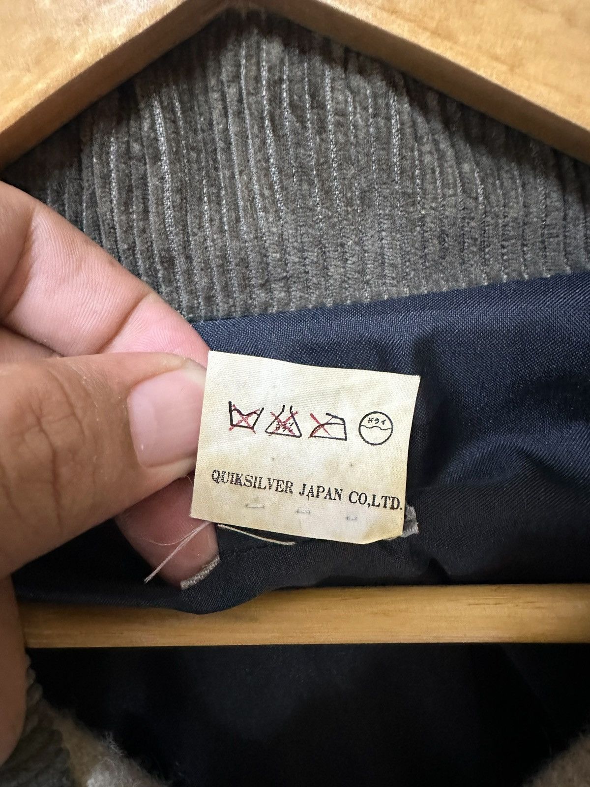Quiksilver × Vintage 90s quiksilver silver edition wool jacket snapbutton Size US L / EU 52-54 / 3 - 6 Thumbnail
