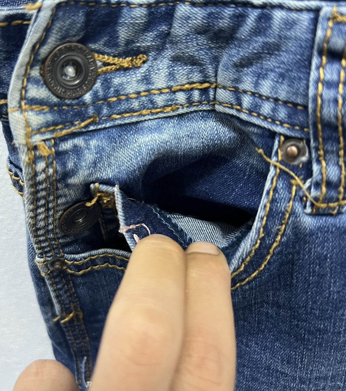 Japanese Brand × Vintage Stradivarius Distressed Denim Overalls Size EUR 38 / USA 6 / Size US 32 / EU 48 - 11 Thumbnail