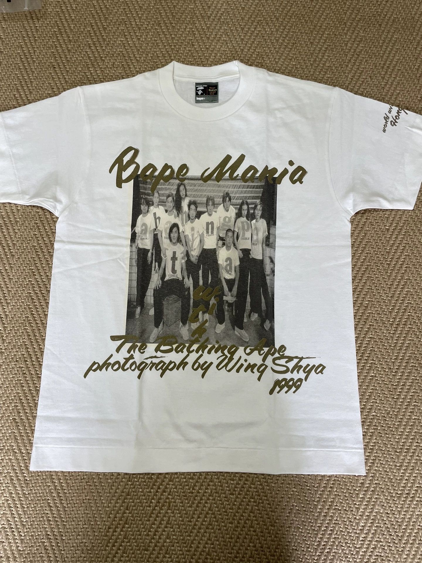 Bape × Wtaps Bape x Wtaps Design S/S Tee | Grailed