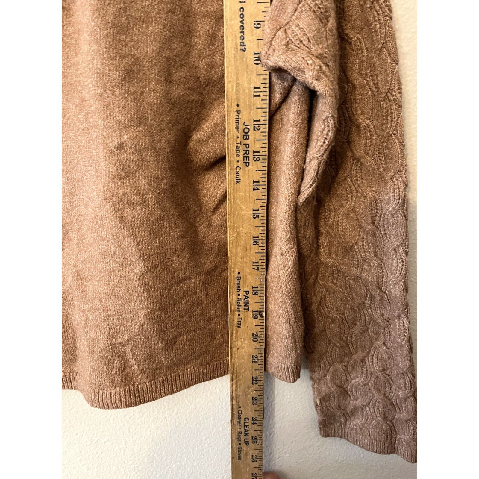 Calvin Klein Calvin Klein Jeans Women Knit Sweater High Neck Brown Size S Knit Polyester Acrylic Spandex Casual Womens Fall Winter Size 28" / US 6 / IT 42 - 5 Thumbnail