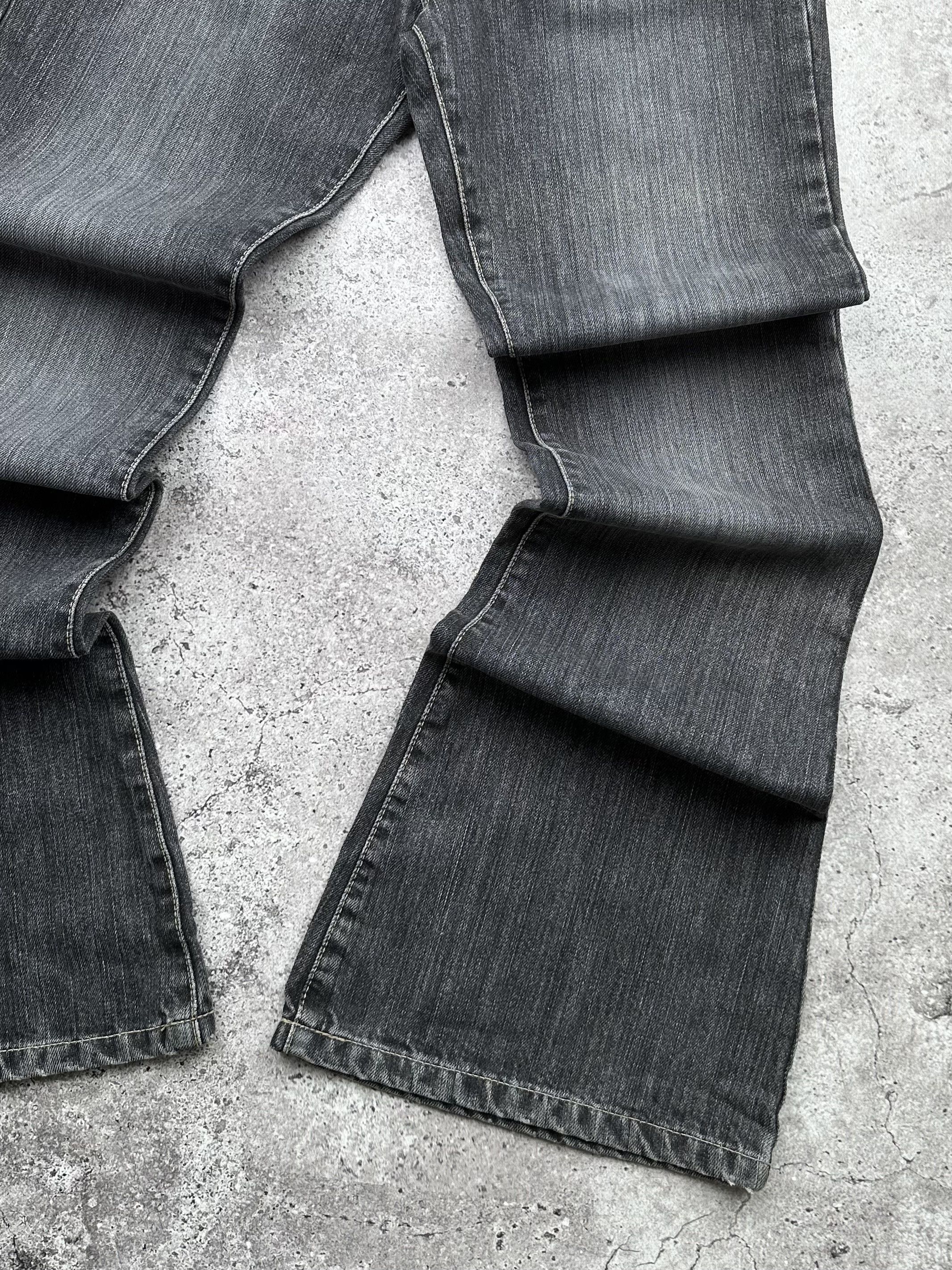 Japanese Brand Vintage Flare Jeans Size 29" - 4 Thumbnail