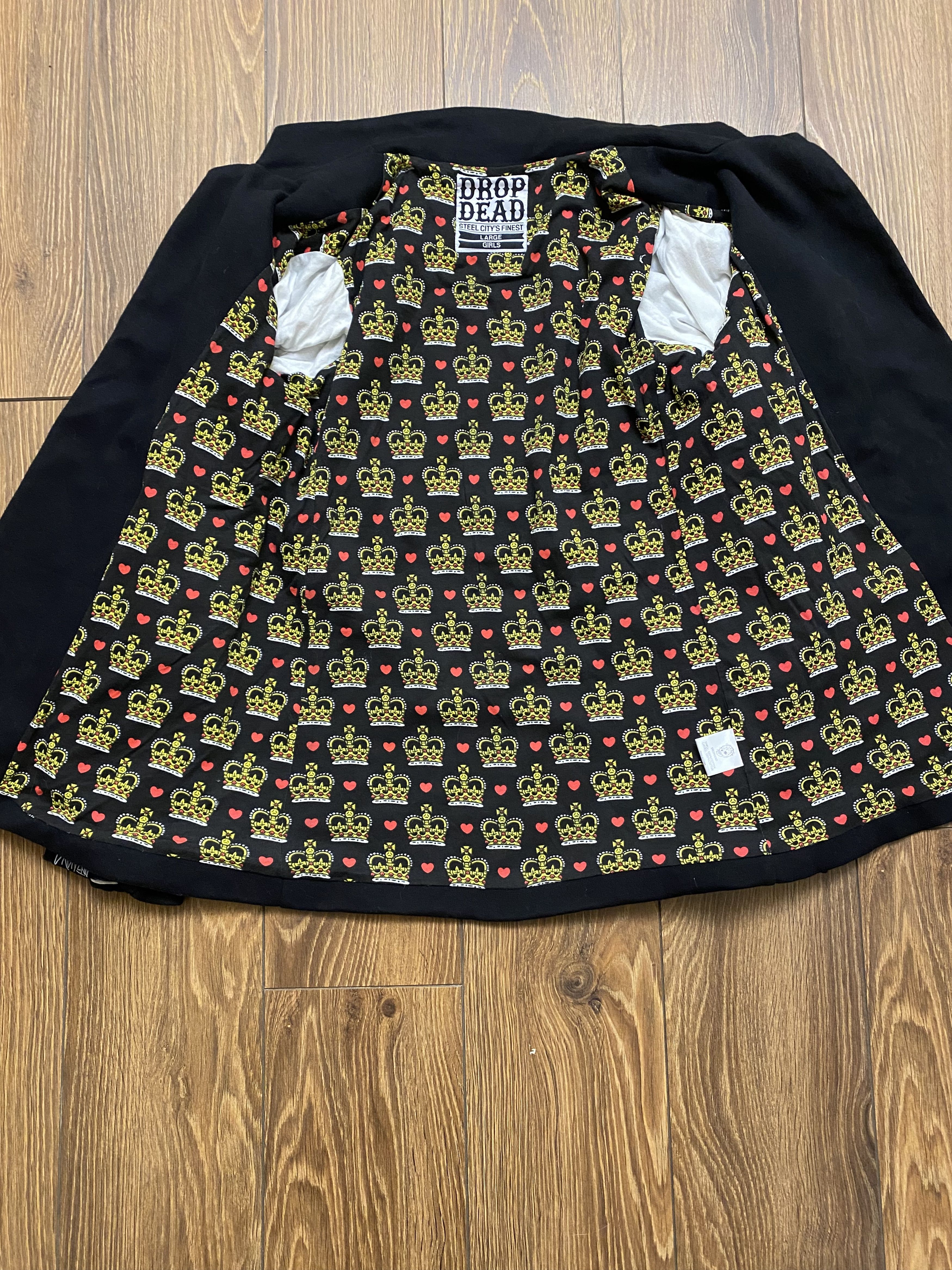 Drop Dead Clothing Vintage Drop Dead Prestige Blazer Emo Archive y2k Size L / US 10 / IT 46 - 3 Thumbnail