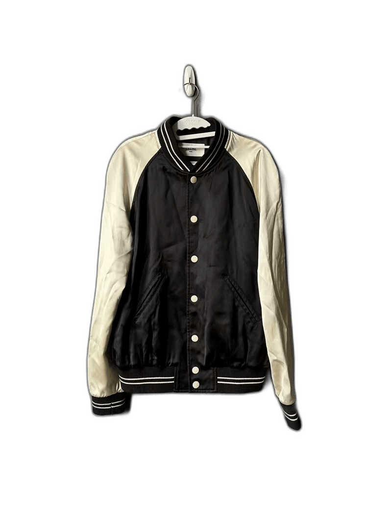 Celine Celine Studded Baseball Jacket Size 46 Size US L / EU 52-54 / 3 - 1 Thumbnail