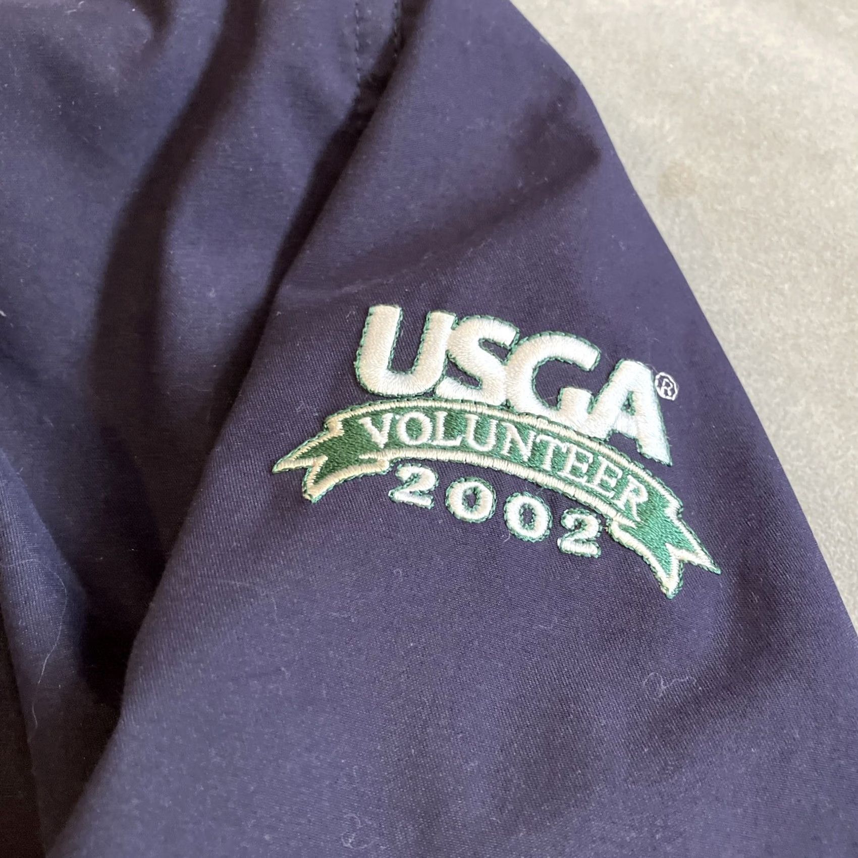 Vintage VINTAGE Ashworth Windbreaker Jacket Zip Women L Black 2002 US Open Bethpage Black Quarter Zip Packable Womens Large Size L / US 10 / IT 46 - 2 Thumbnail