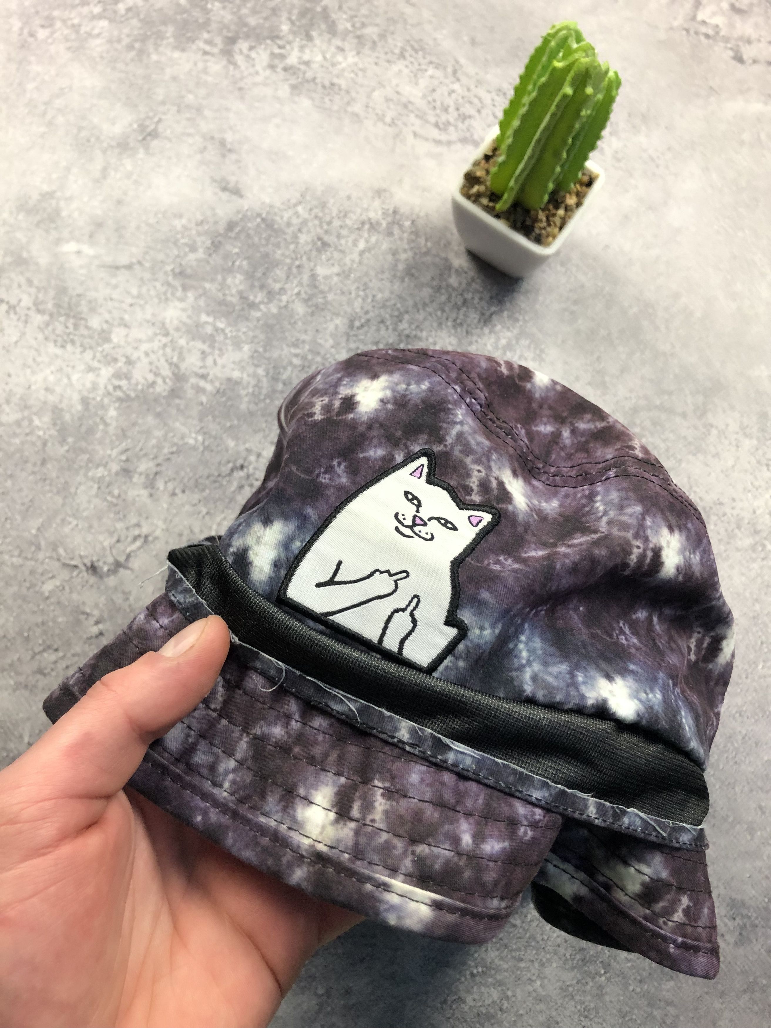 RIPNDIP RIPNDIP Hype Multicoloured Mini Logo Humour Panama Hat Size ONE SIZE - 4 Thumbnail
