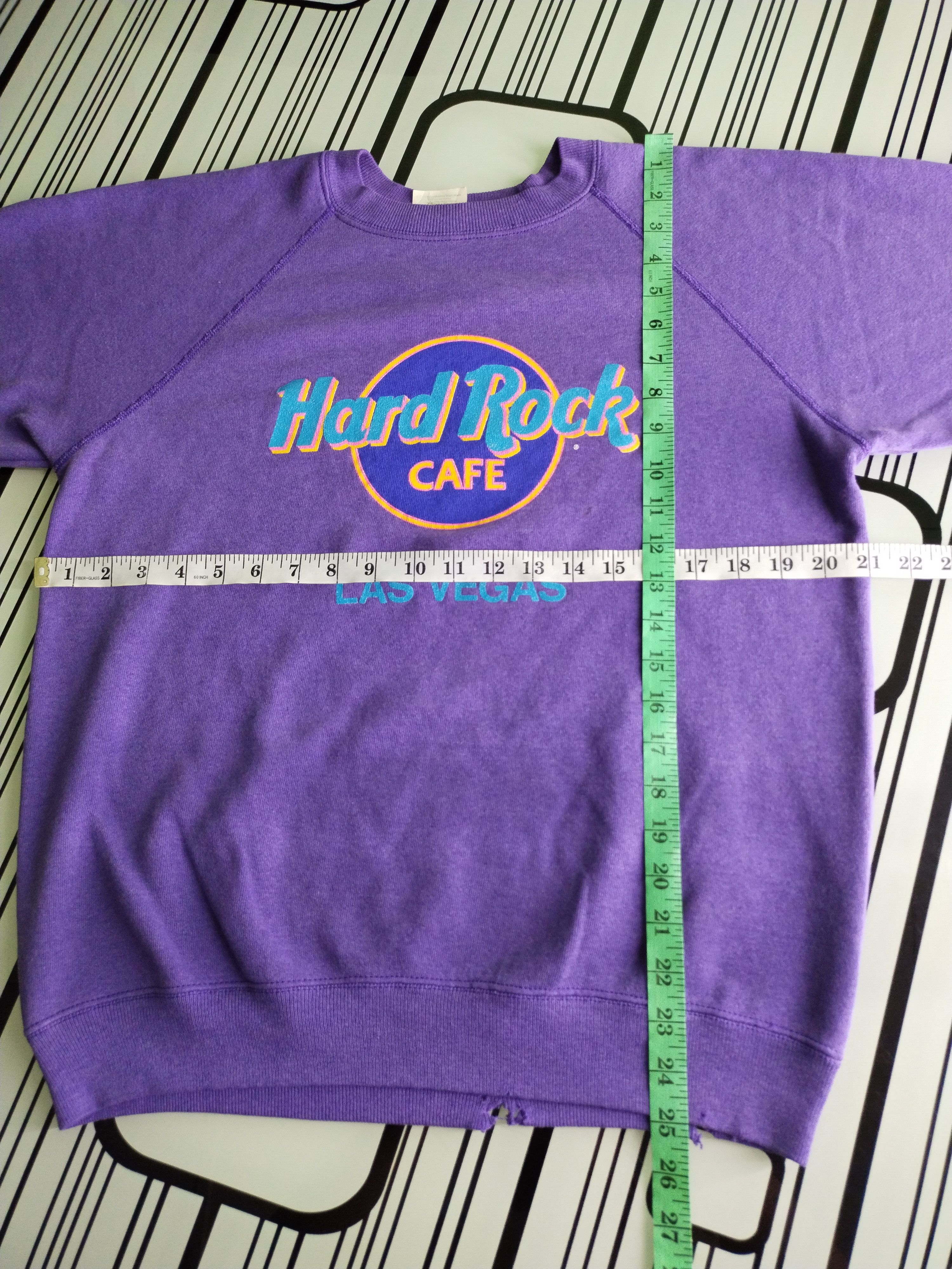 Hard Rock Cafe × Vintage 🔥 Vtg Hard Rock Cafe Las Vegas Rare Colour Sweatshirt Size US M / EU 48-50 / 2 - 13 Thumbnail