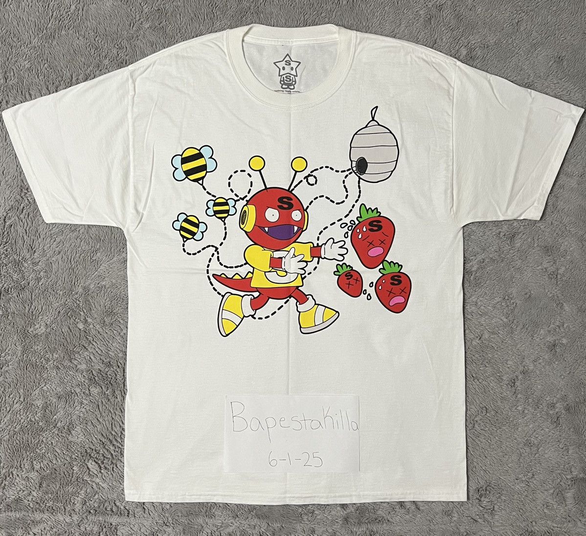 Sukamii Sukamii Strawberry Bubbles Tee Size US L / EU 52-54 / 3 - 1 Thumbnail
