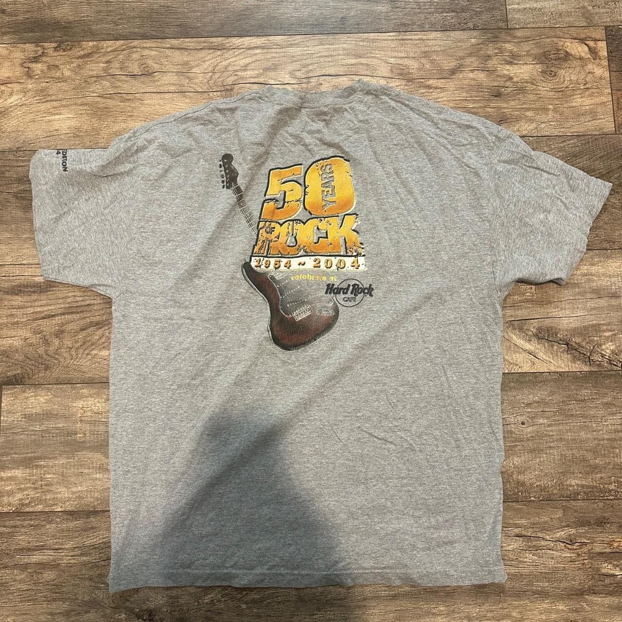 Hard Rock Cafe Hard Rock Cafe 50th Anniversary T shirt Size US XXL / EU 58 / 5 - 2 Thumbnail