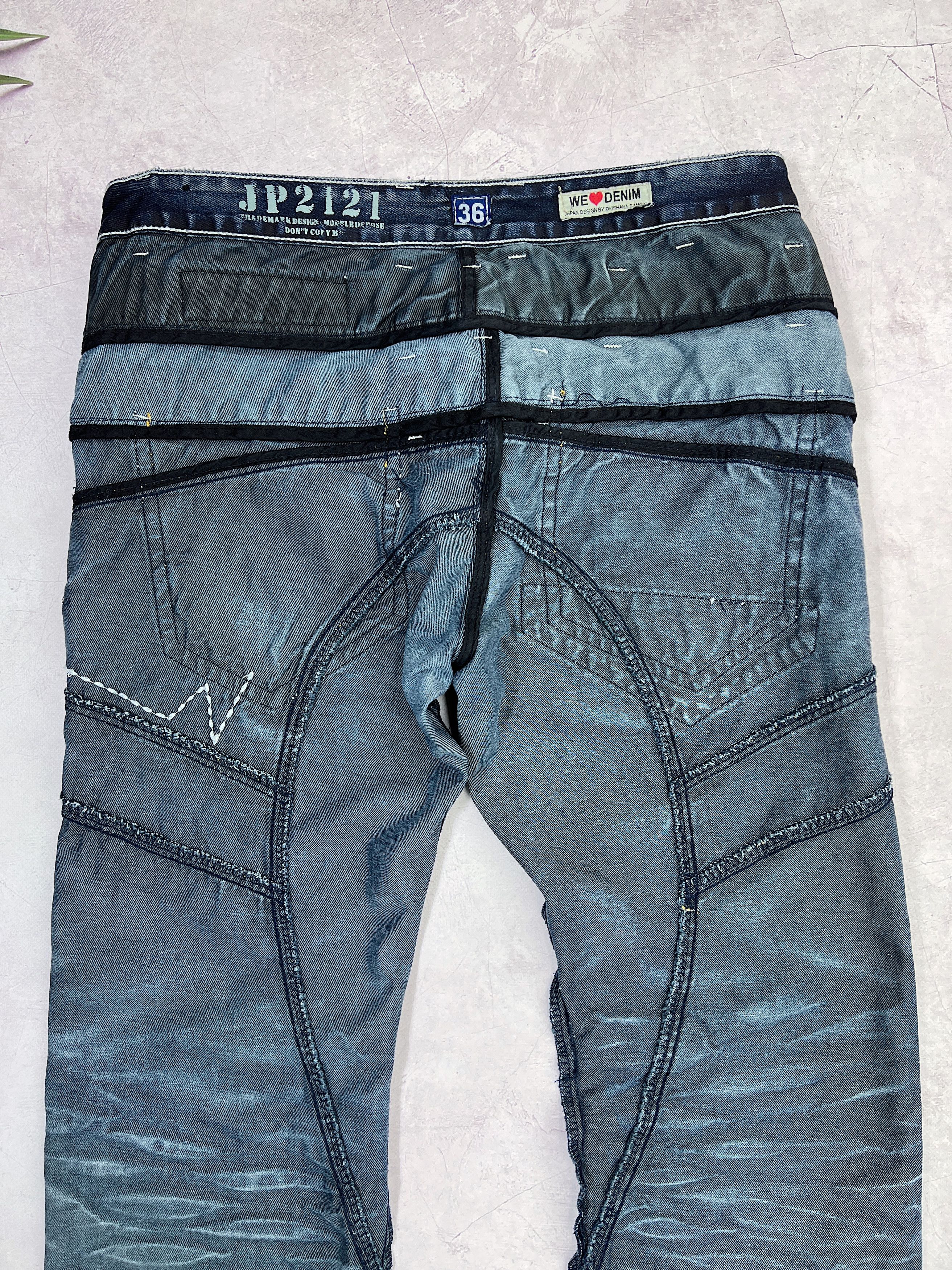 Japanese Brand Japrag Denim By Okishana Samoko Japanese Jeans Pants Size US 36 / EU 52 - 18 Thumbnail