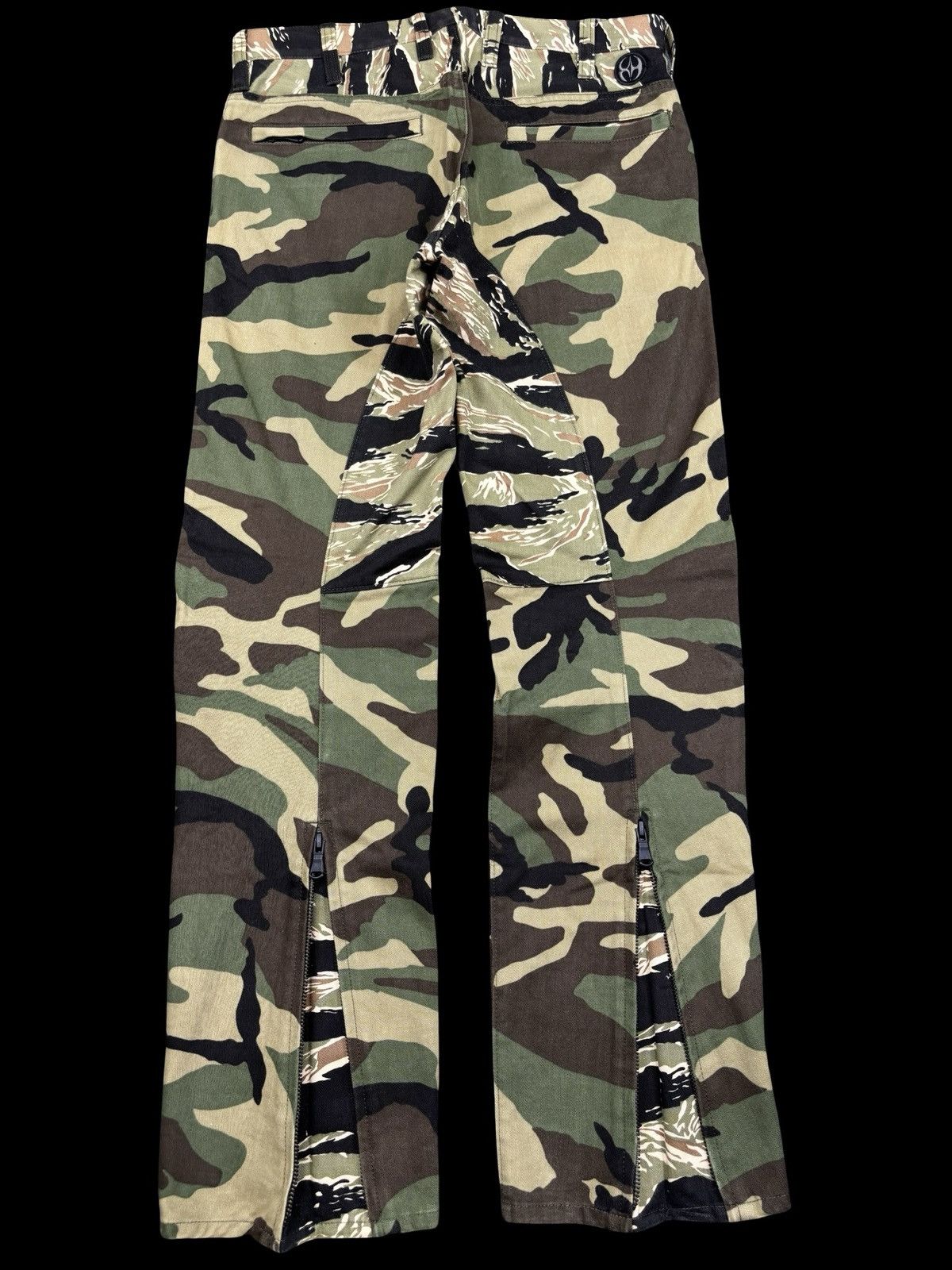 Yohji Yamamoto Yohji Yamamoto TigerStripe Woodland Patchwork Pant F709 Size US 30 / EU 46 - 2 Thumbnail