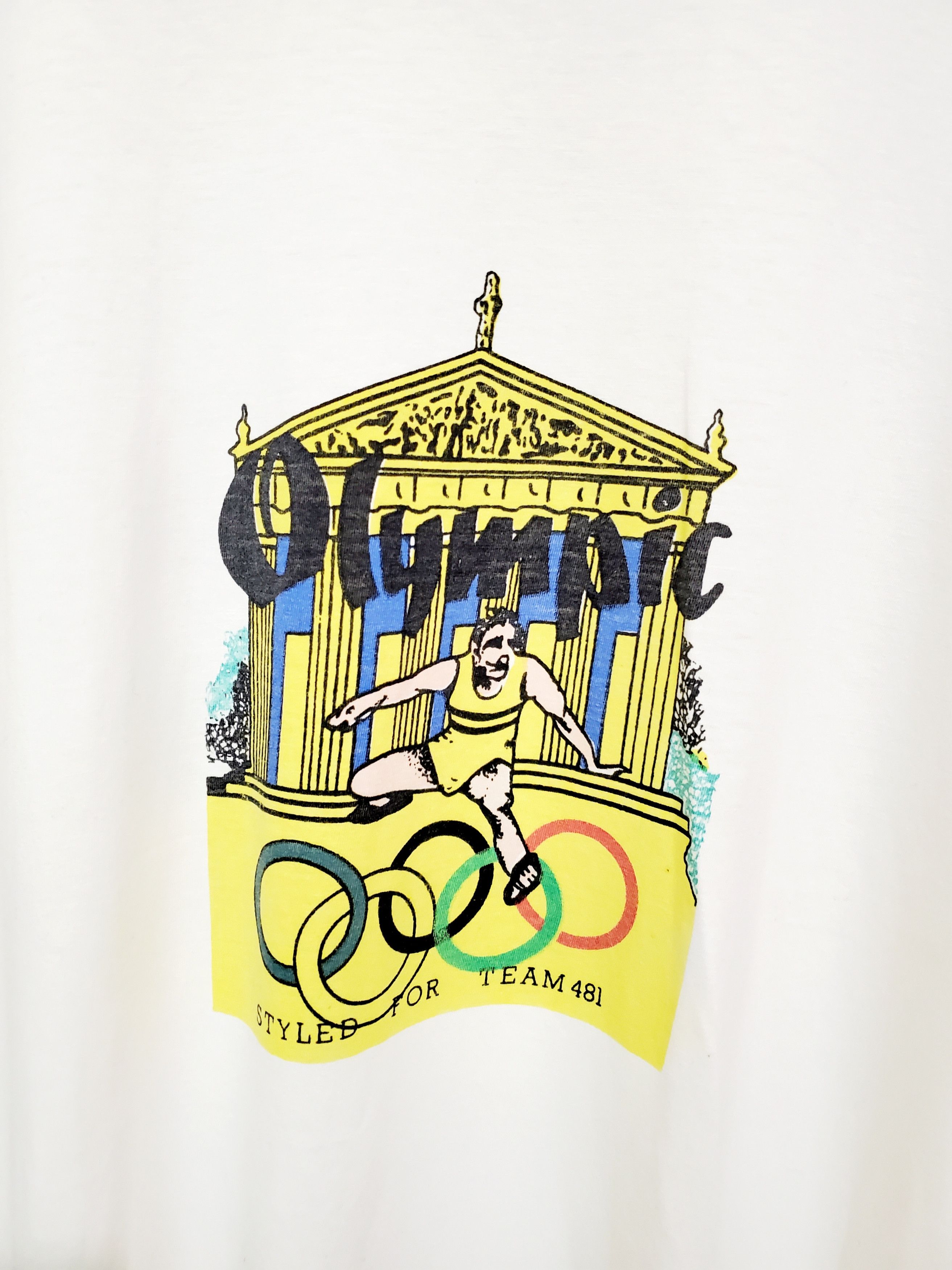 USA Olympics × Vintage Vintage 90s Olympic styled for team 481 Tshirt size Xl Size US XL / EU 56 / 4 - 2 Thumbnail