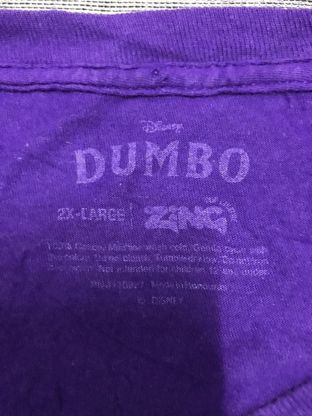 Disney DUMBO Come and Marvel at the Miracle Elephant Size US XXL / EU 58 / 5 - 6 Thumbnail