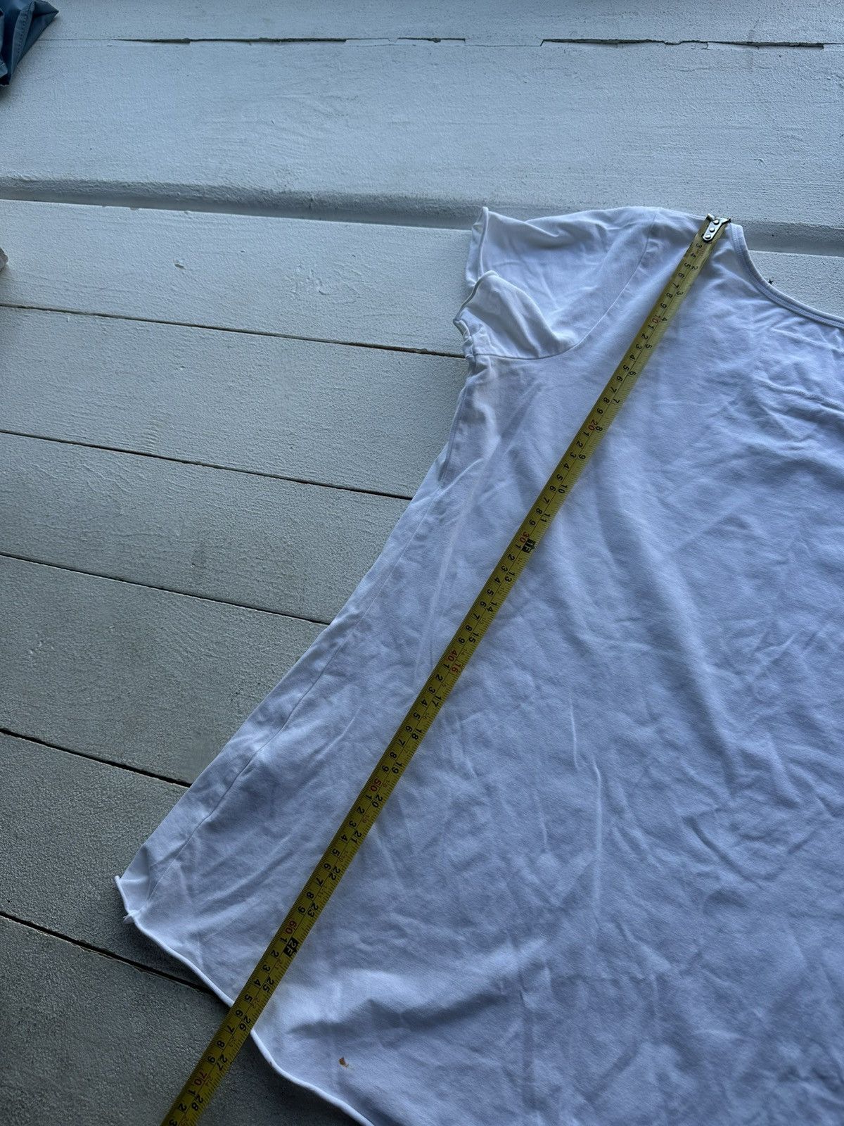 Rundholz RUNDHOLZ 🚨 WHITE T-SHIRT RARE AVANT GARDE OPIUM Size L / US 10 / IT 46 - 19 Thumbnail