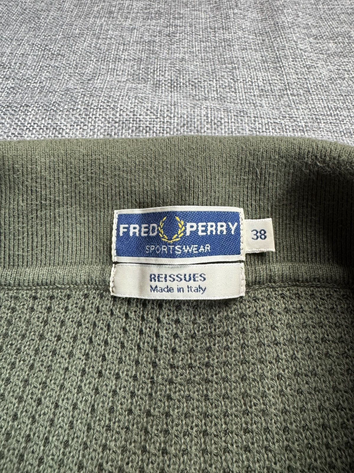 Fred Perry Vintage Fred Perry Reissues Collar T-Shirt made in Italy Size US XS / EU 42 / 0 - 8 Thumbnail
