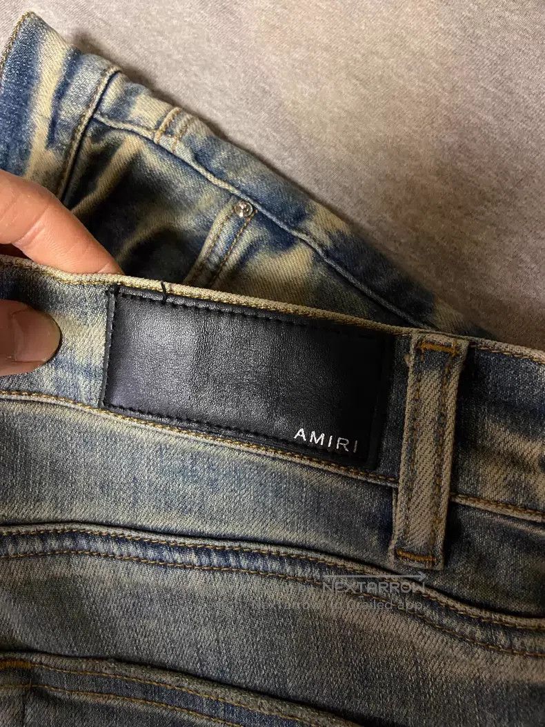 Amiri Amiri Cashew Flower Denim Pants, Size 32 Size US 32 / EU 48 - 4 Thumbnail