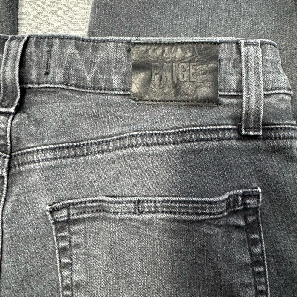 Paige PAIGE Atley Ankle Flare Jeans In Black Willow Size 27'' Size 27" / US 4 / IT 40 - 9 Thumbnail