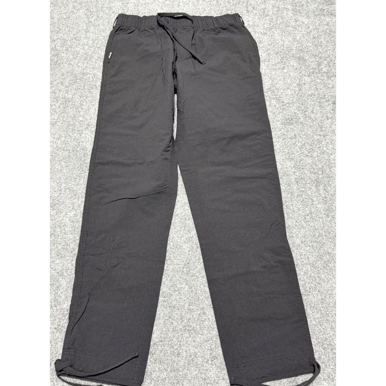 Vintage Colaatree Pants Mens Large Black The Trailhead Adventure Ripstop Hiking Outdoors Slim Tapered Nylon Front Flat Front Pockets Size US 33 - 3 Thumbnail