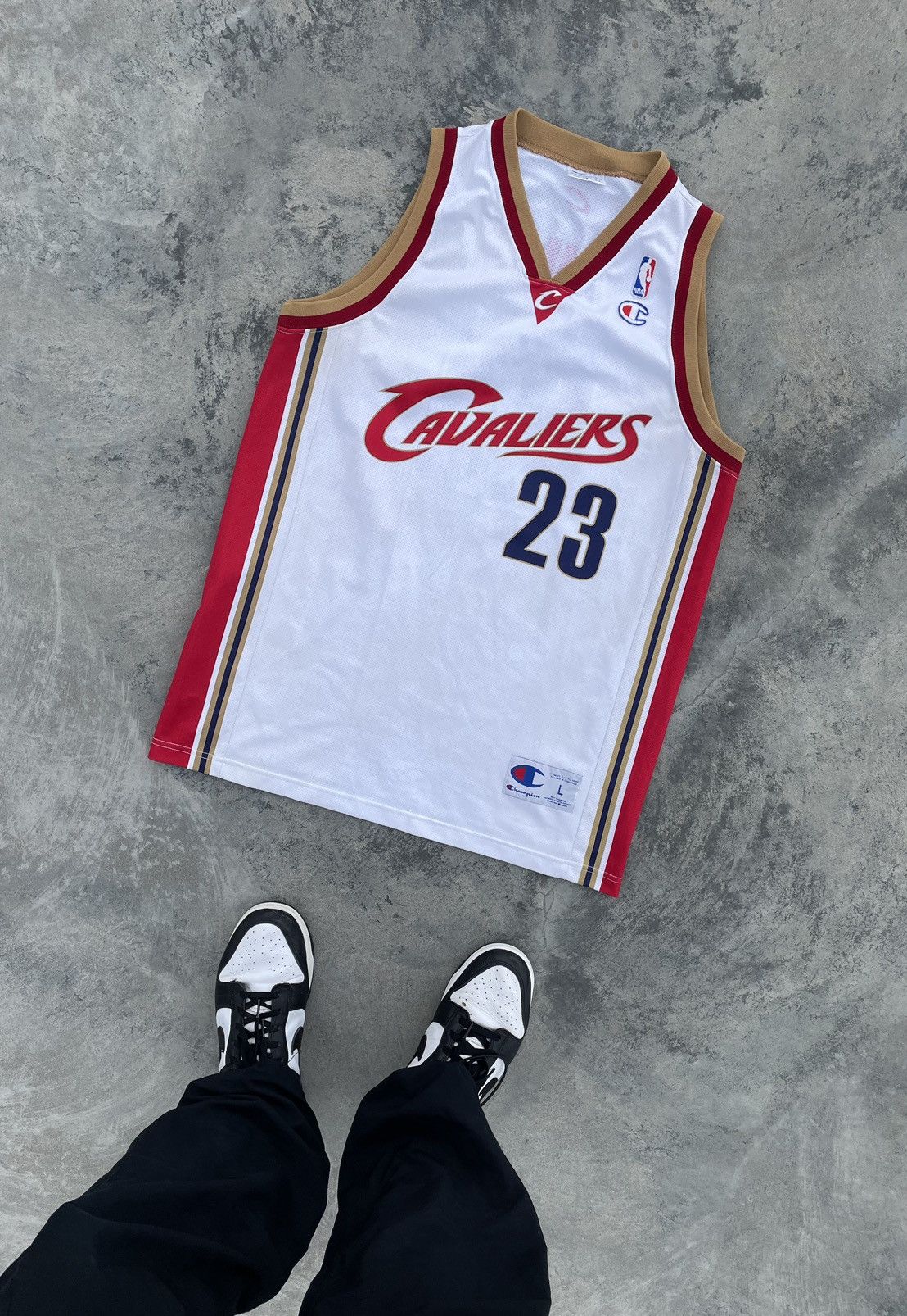 Champion Champion Cleveland Cavaliers James Lebron NBA 90s Jersey Size US L / EU 52-54 / 3 - 1 Thumbnail