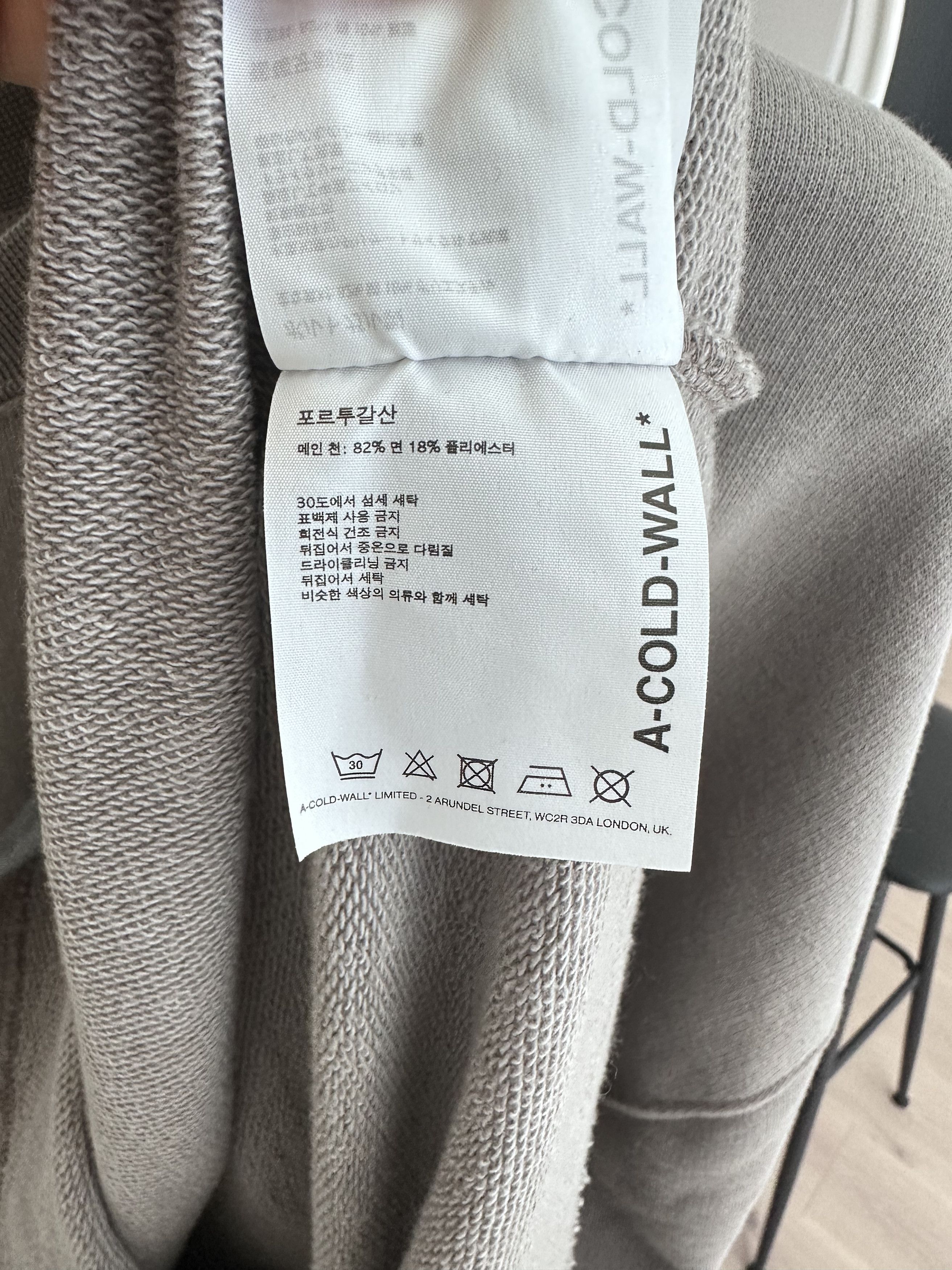 A-COLD-WALL* No Display print cotton blend t-shirt Size US M / EU 48-50 / 2 - 6 Thumbnail
