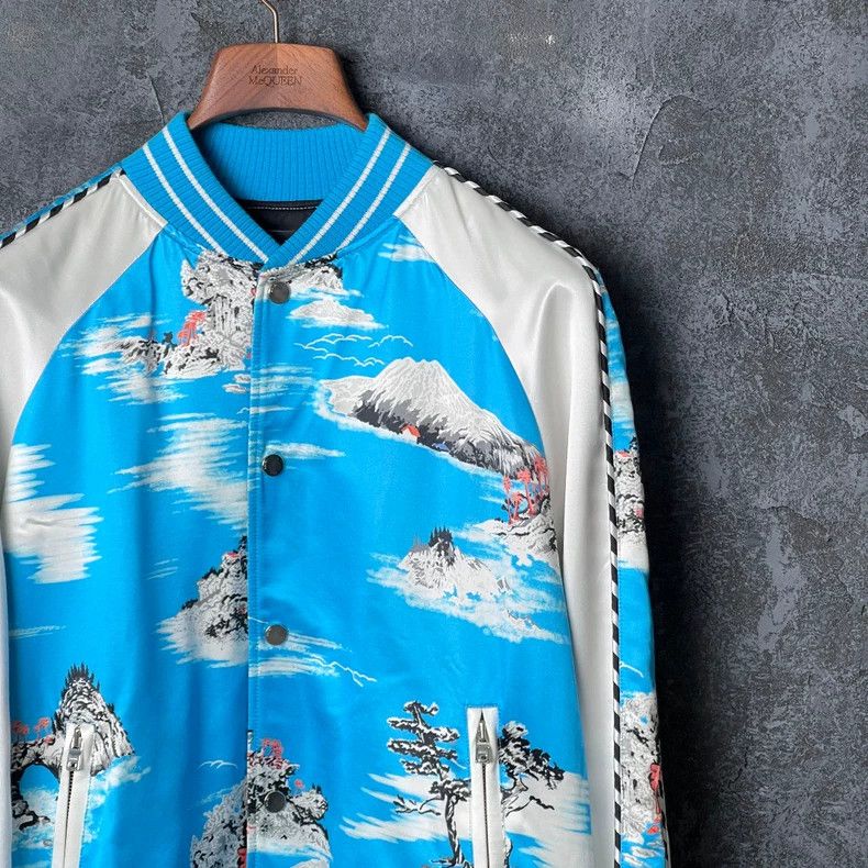 Amiri Amiri Multicolor Landscape Painting Jacket Size US M / EU 48-50 / 2 - 3 Thumbnail