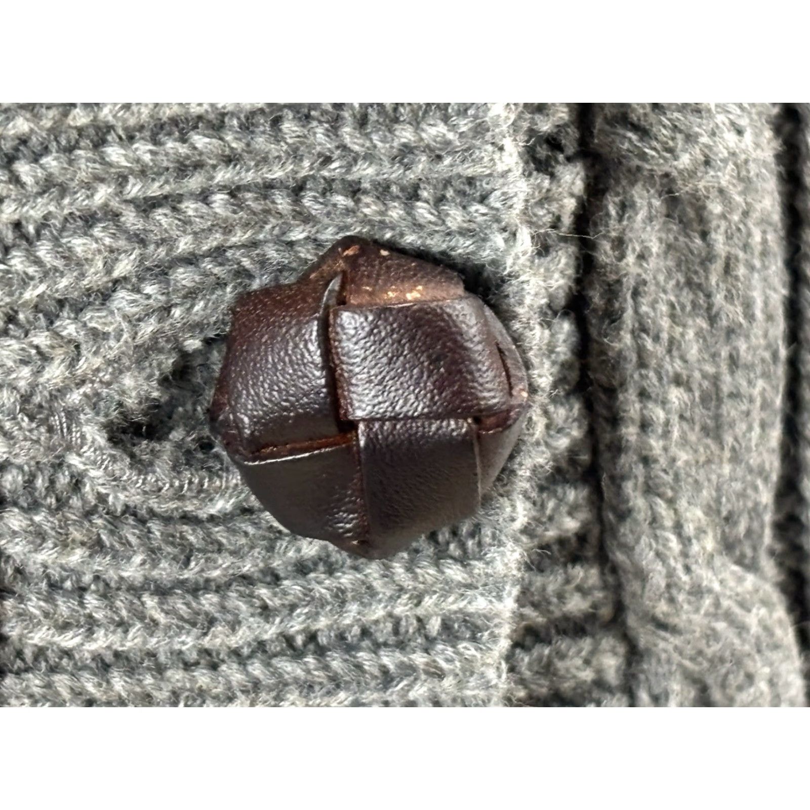 Polo Ralph Lauren Ralph Lauren Sport Cardigan Shirt Women S Gray Cable-Knit Shawl Collar Preppy Vintage? (Note: Avoid adds) Size S / US 4 / IT 40 - 6 Thumbnail