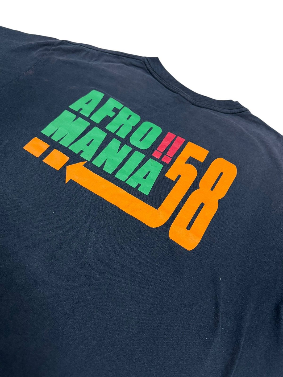 Band Tees × Vintage Vintage Afro Mania Band Shirt Size US L / EU 52-54 / 3 - 4 Thumbnail