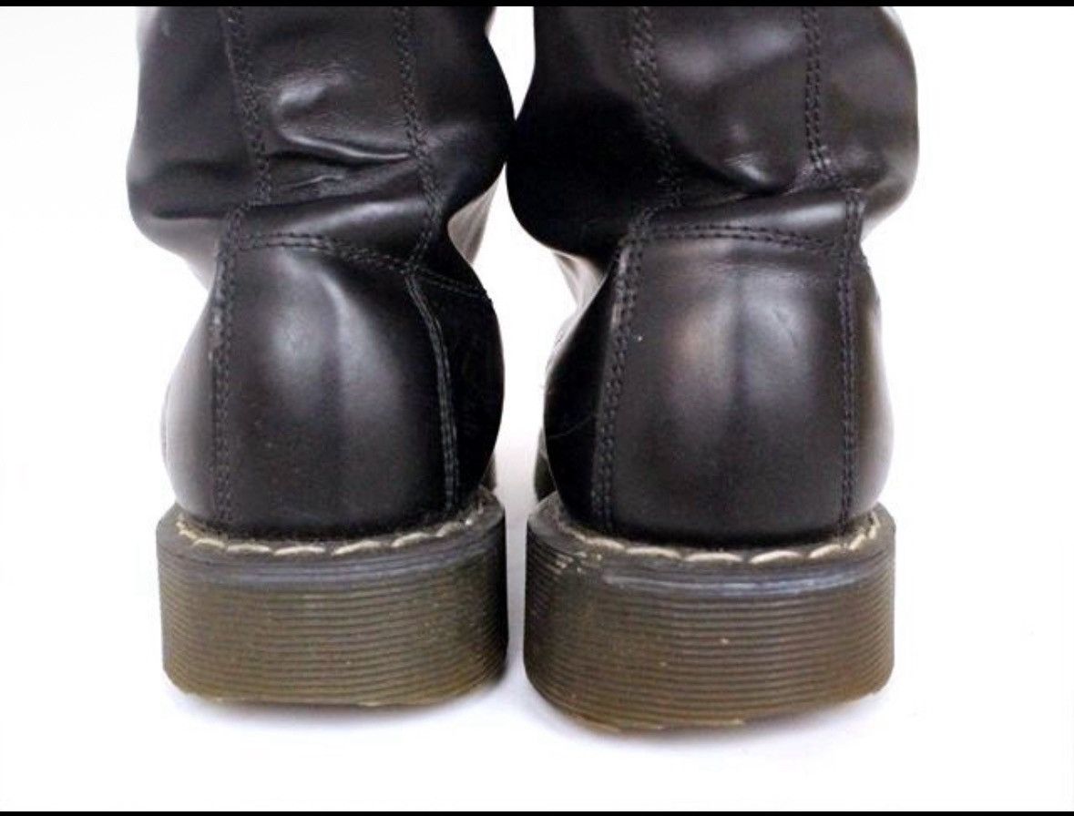 Hysteric Glamour Hystertic Glamour Women's Black Leather Combat Boots Size US 7.5 / IT 37.5 - 7 Thumbnail