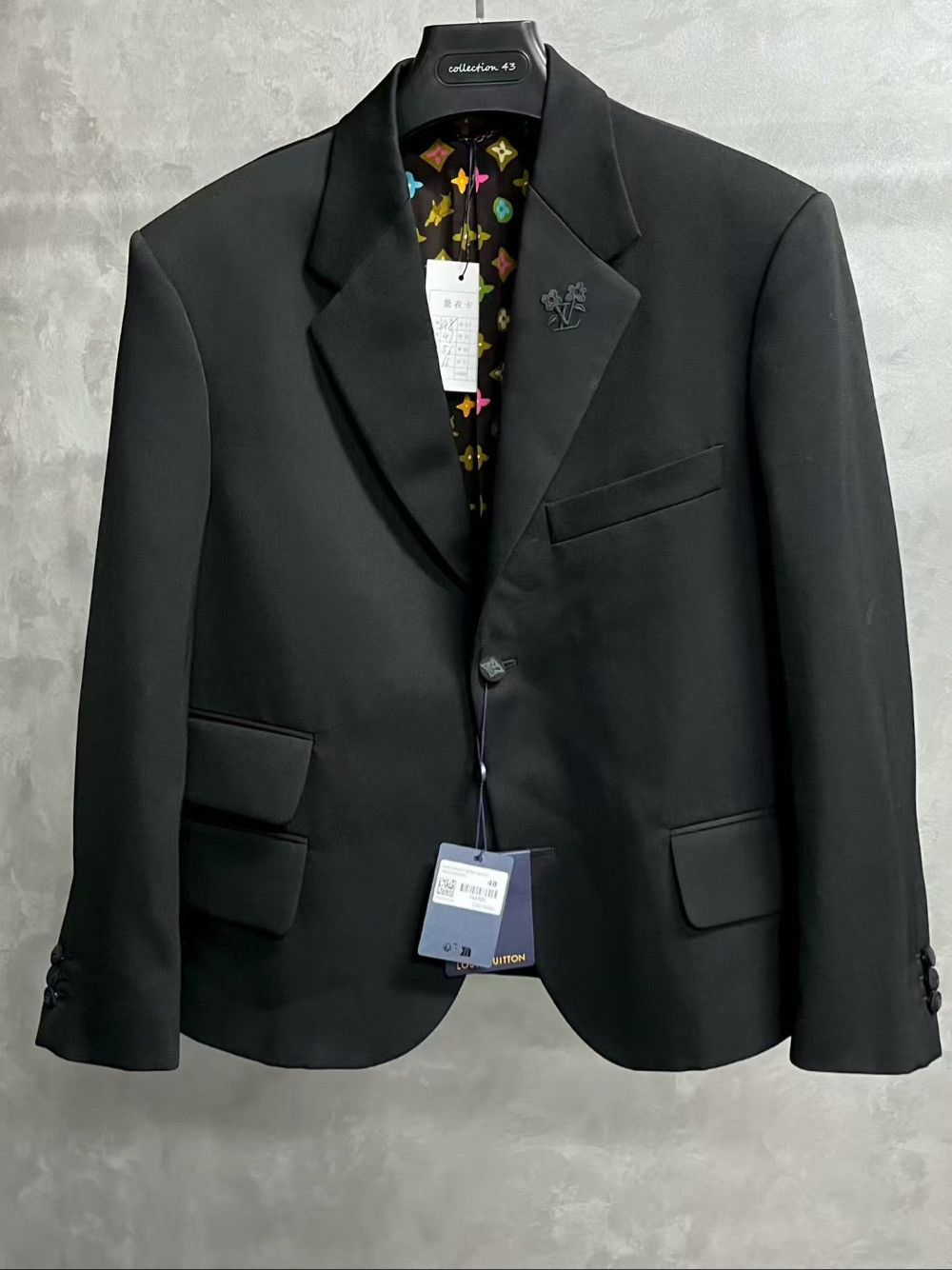 Louis Vuitton Louis Vuitton Logo Embroidery Blazer Size 48 Size 38R - 1 Thumbnail