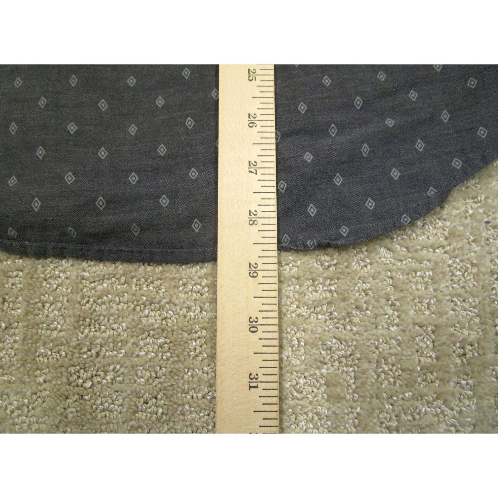 Polo Ralph Lauren Polo Ralph Lauren Shirt Mens Medium Gray Geometric Pattern Button-Up Classic Fit Size US M / EU 48-50 / 2 - 6 Thumbnail