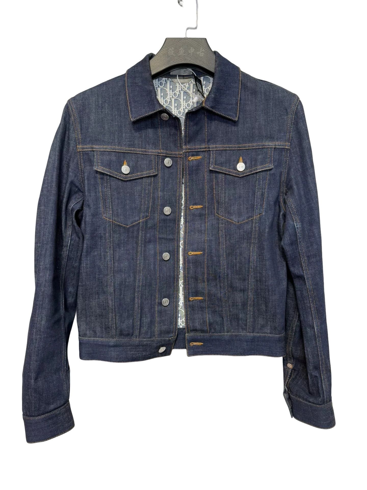 Dior Dior Monogram Lining Denim Jacket Size 44 Size US S / EU 44-46 / 1 - 1 Thumbnail
