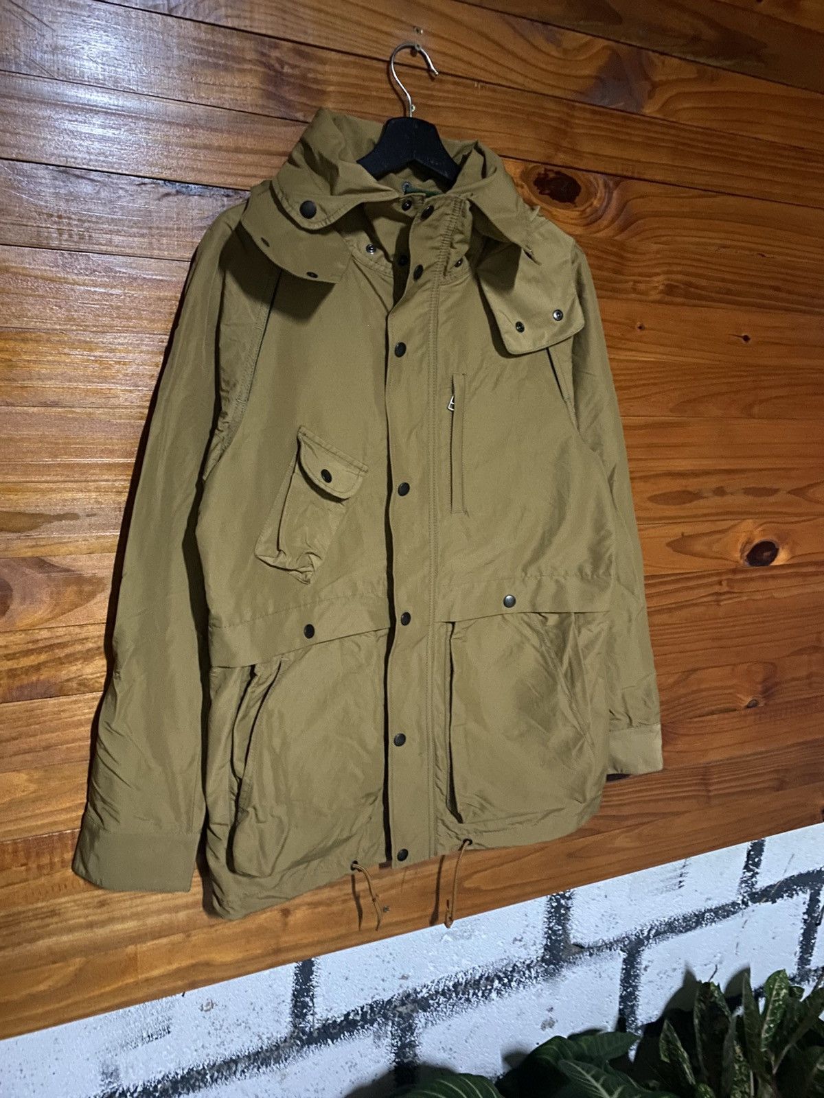 Japanese Brand Vintage-Style Yamawaki Gloster Field Jacket – Tan Hooded Size US M / EU 48-50 / 2 - 5 Thumbnail