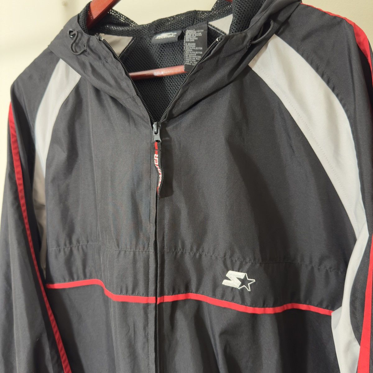 Starter Vintage 90s Starter Windbreaker Jacket Size US L / EU 52-54 / 3 - 2 Thumbnail
