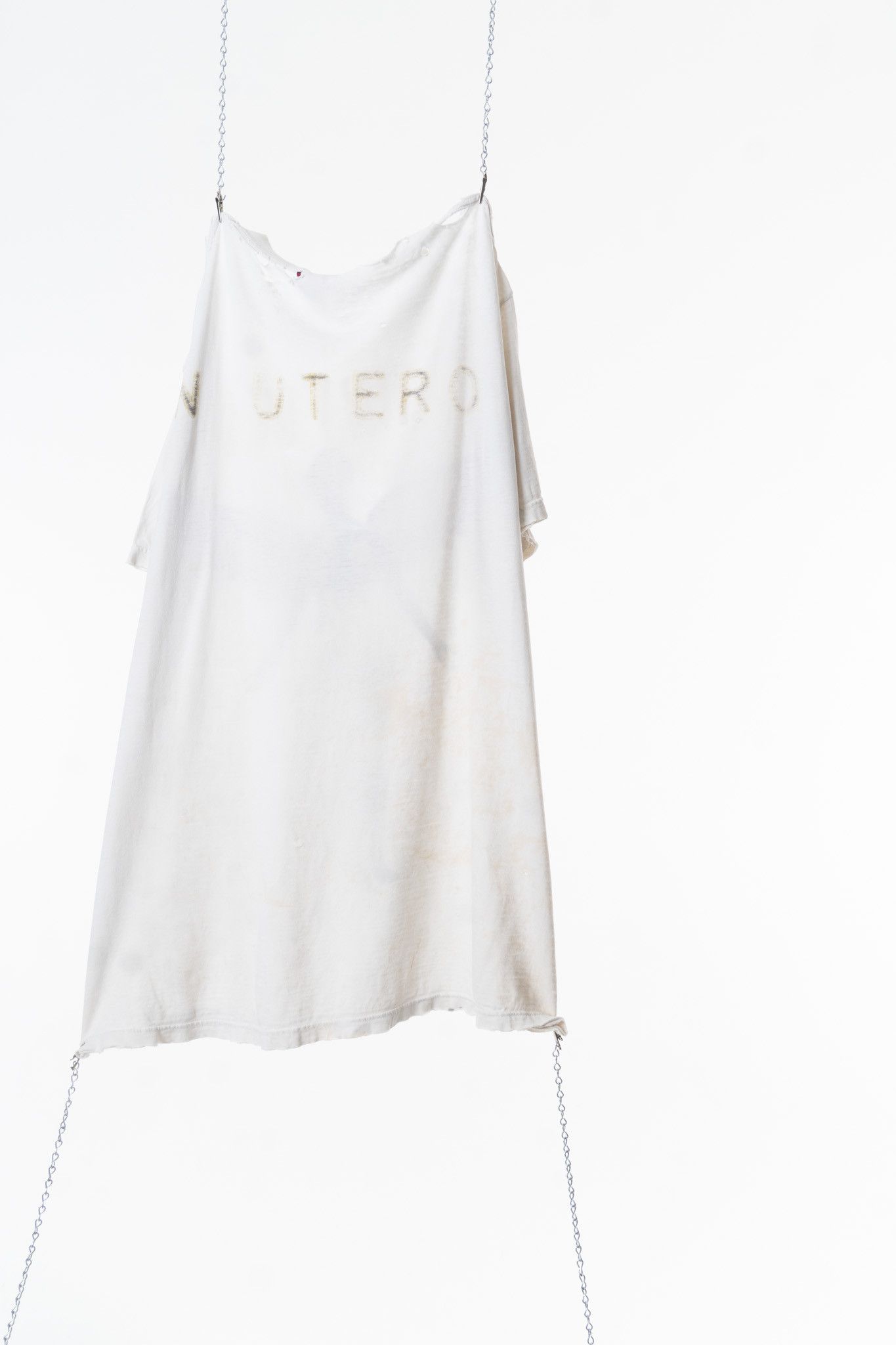 Vintage VINTAGE 1993 NIRVANA ‘IN UTERO’ THRASHED BANDT-SHIRT Size US XL / EU 56 / 4 - 16 Thumbnail