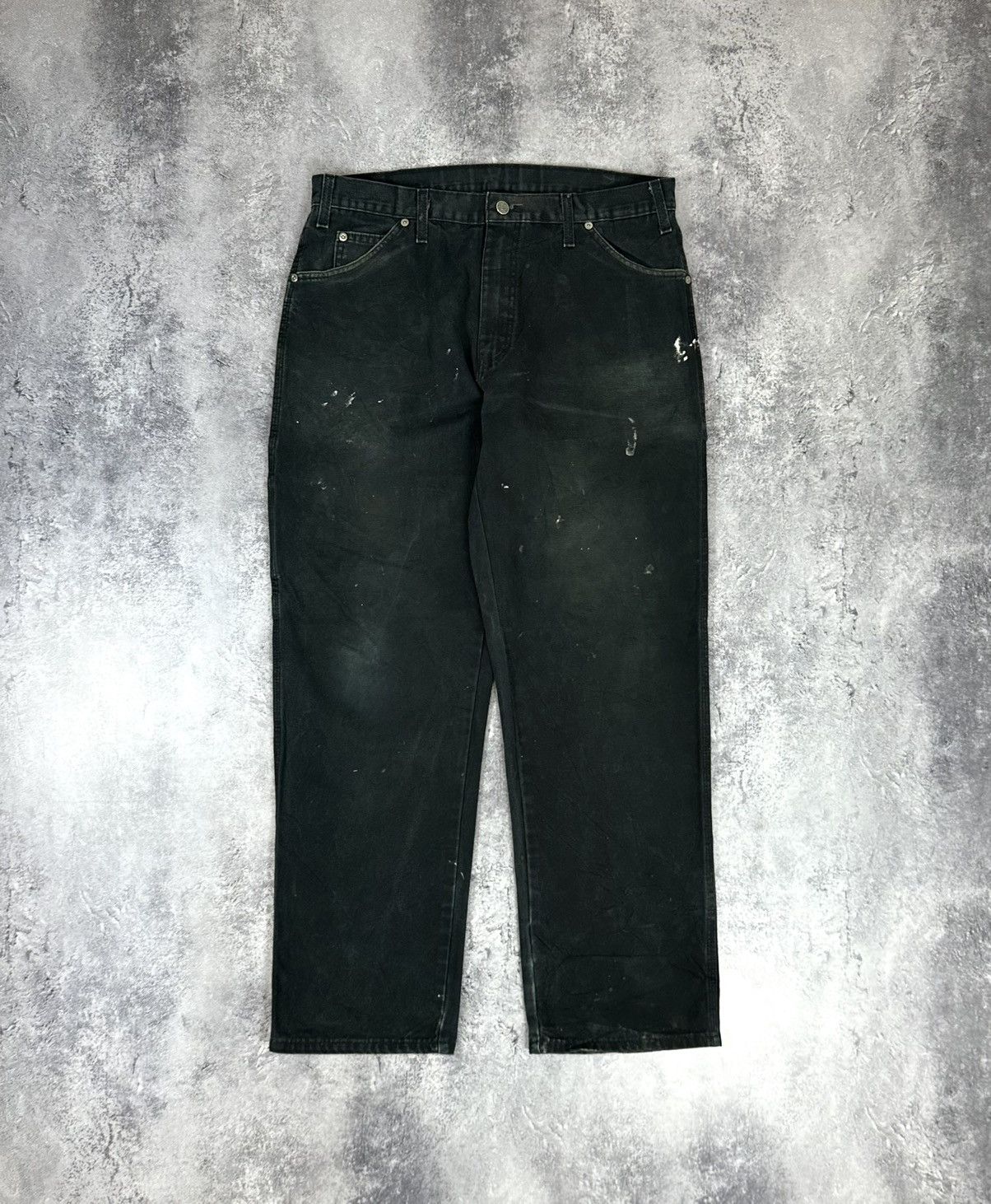 Dickies Vintage 90s Dickies Opium Faded Baggy Carpenter Work Pants Size US 36 / EU 52 - 2 Thumbnail
