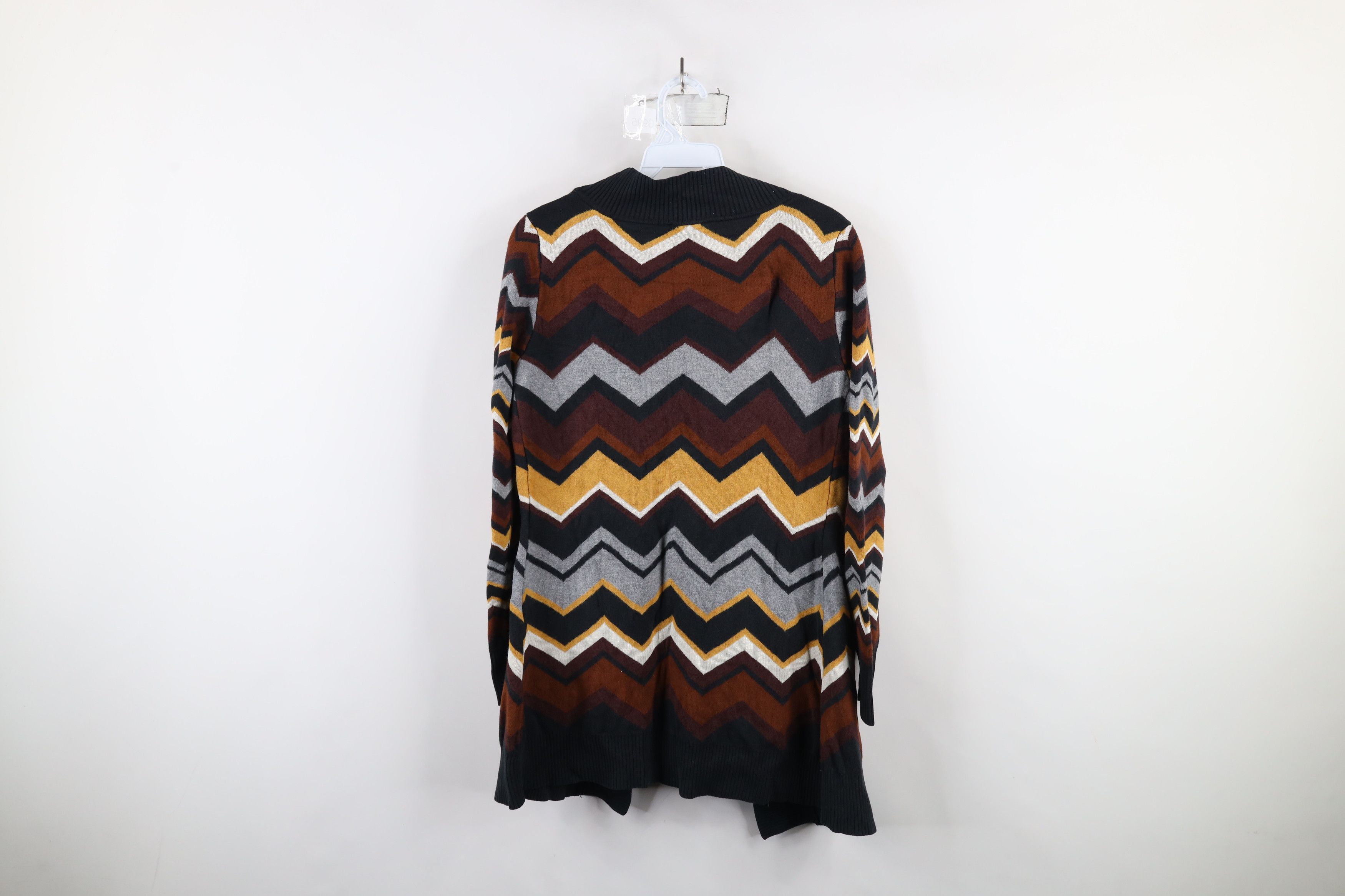 Missoni × Vintage Missoni For Target Zig Zag Knit Open Front Cardigan Sweater Size S / US 4 / IT 40 - 9 Thumbnail